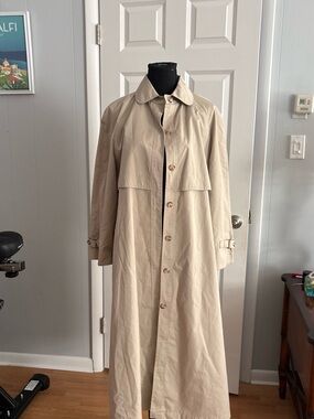 Source Unknown Beige Long Trench Coat